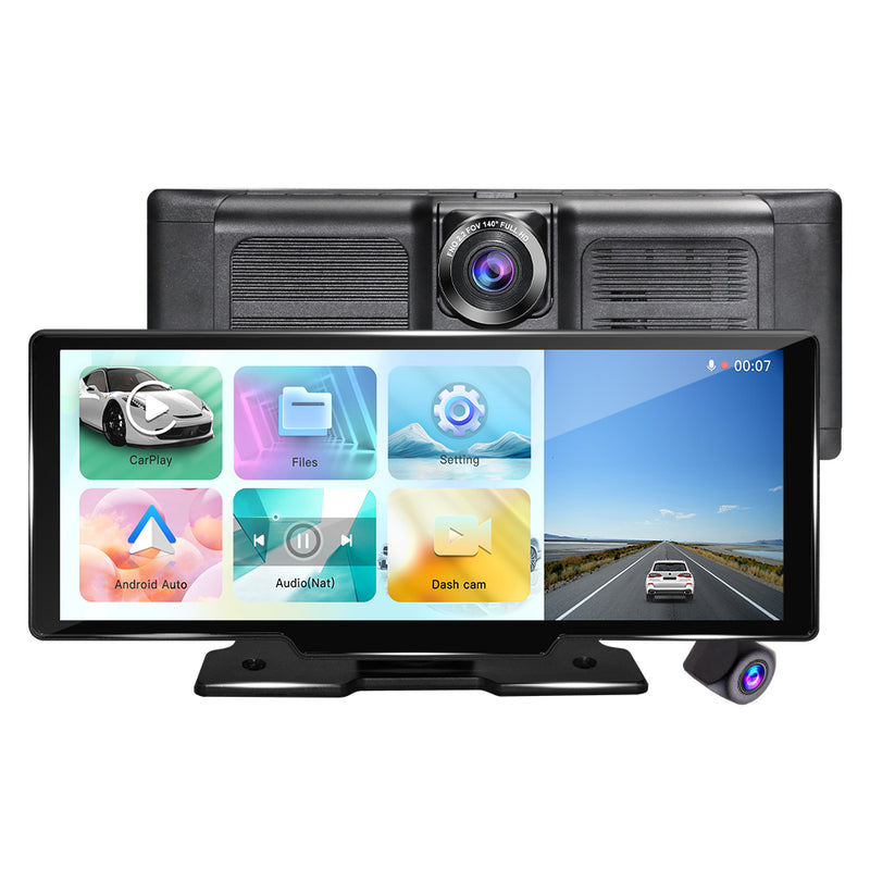 Explosion 10.26 inch portable car PND portable carplay screen wireless carplay smart screen