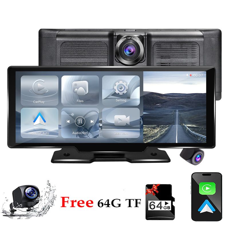 Explosion 10.26 inch portable car PND portable carplay screen wireless carplay smart screen