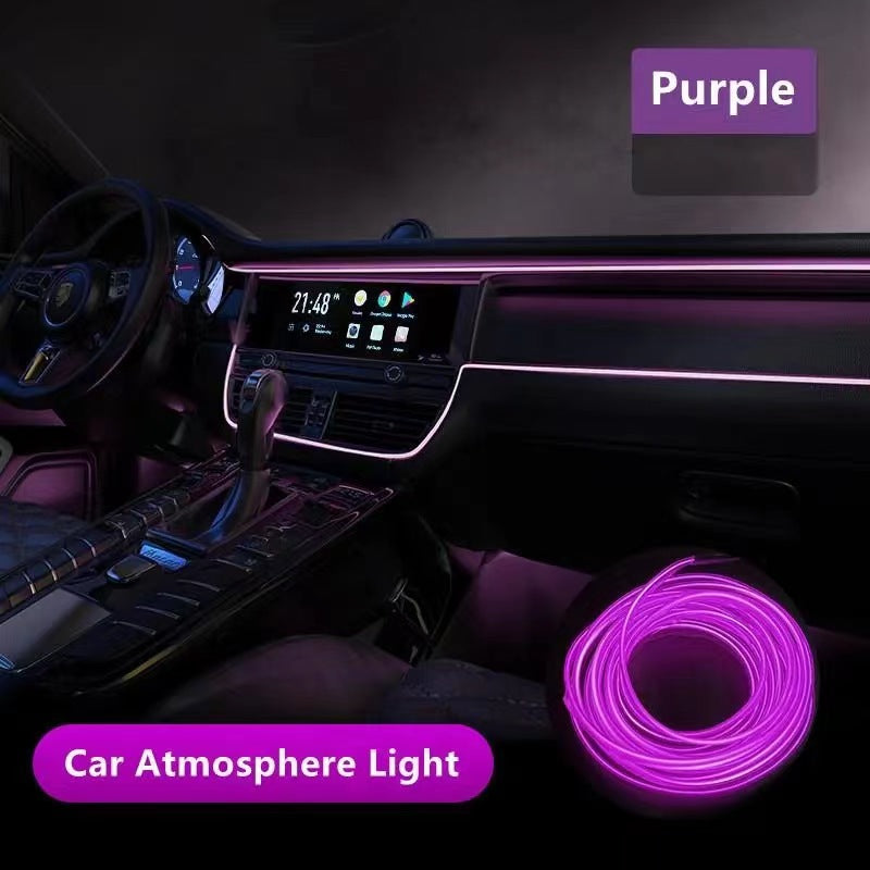 Car atmosphere light LED light bar USB atmosphere cold light