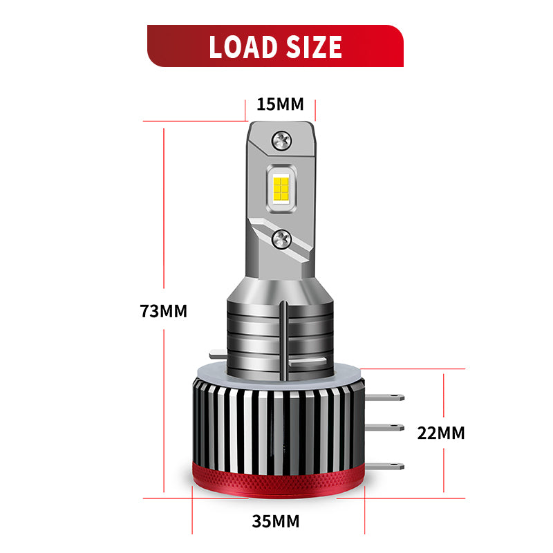 LuxLight H15-A 75W Super Bright LED for Car Headlight