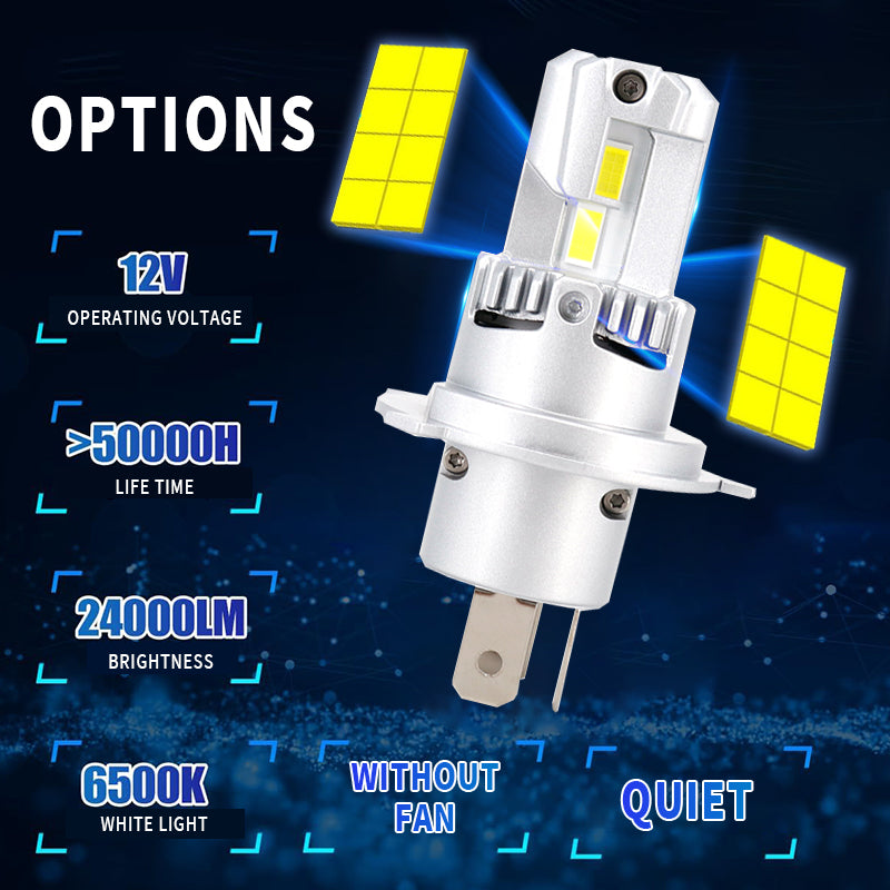 LuxLight E4S 55W 适用于带风扇的汽车灯,插入式安装