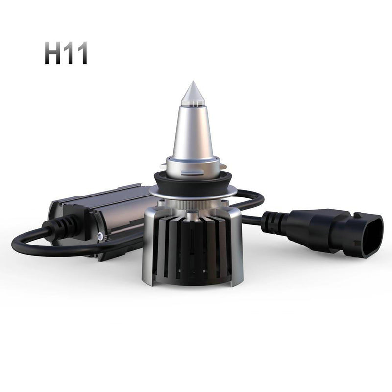 New R10 LED car headlights, 360 degree luminescence, laser shadowless lamp lens bulb, high power, high brightness