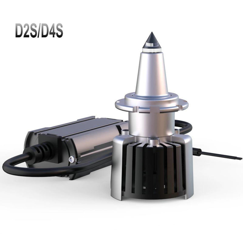 New R10 LED car headlights, 360 degree luminescence, laser shadowless lamp lens bulb, high power, high brightness