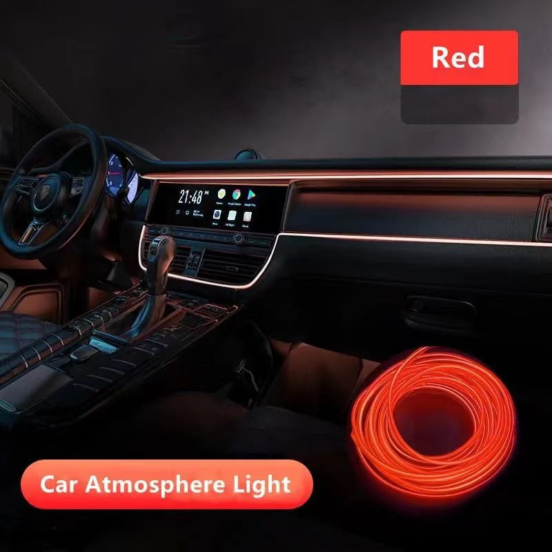 Car atmosphere light LED light bar USB atmosphere cold light